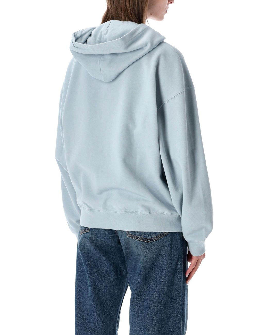 Anine Bing Blue Harvey Lettermann Hoodie