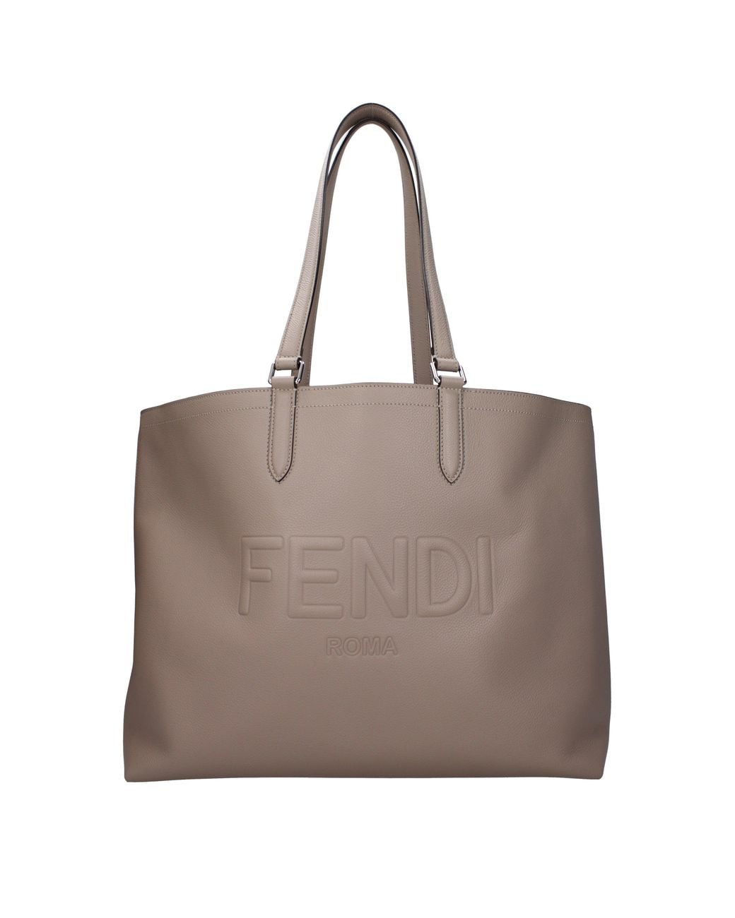 Fendi Brown Shoulder Bags/Rope Leather