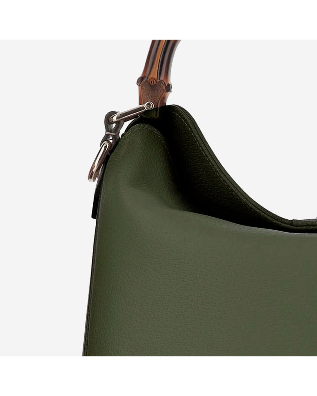 Gucci Green Diana Media Shoulder Bag