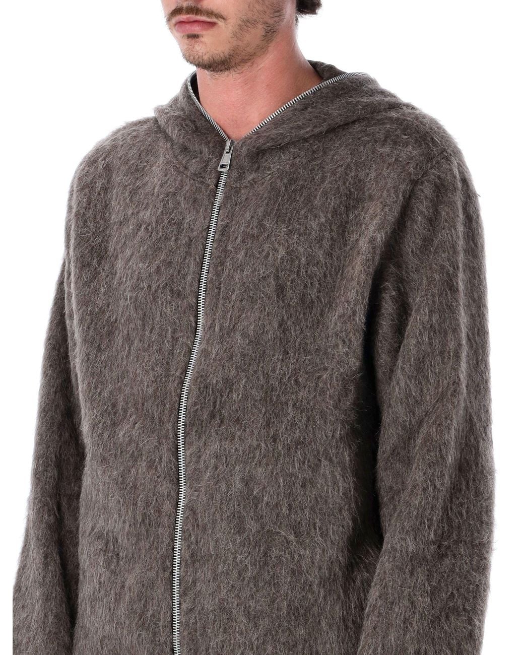 Our Legacy Gray Fw26 Wool-Blend Sweater