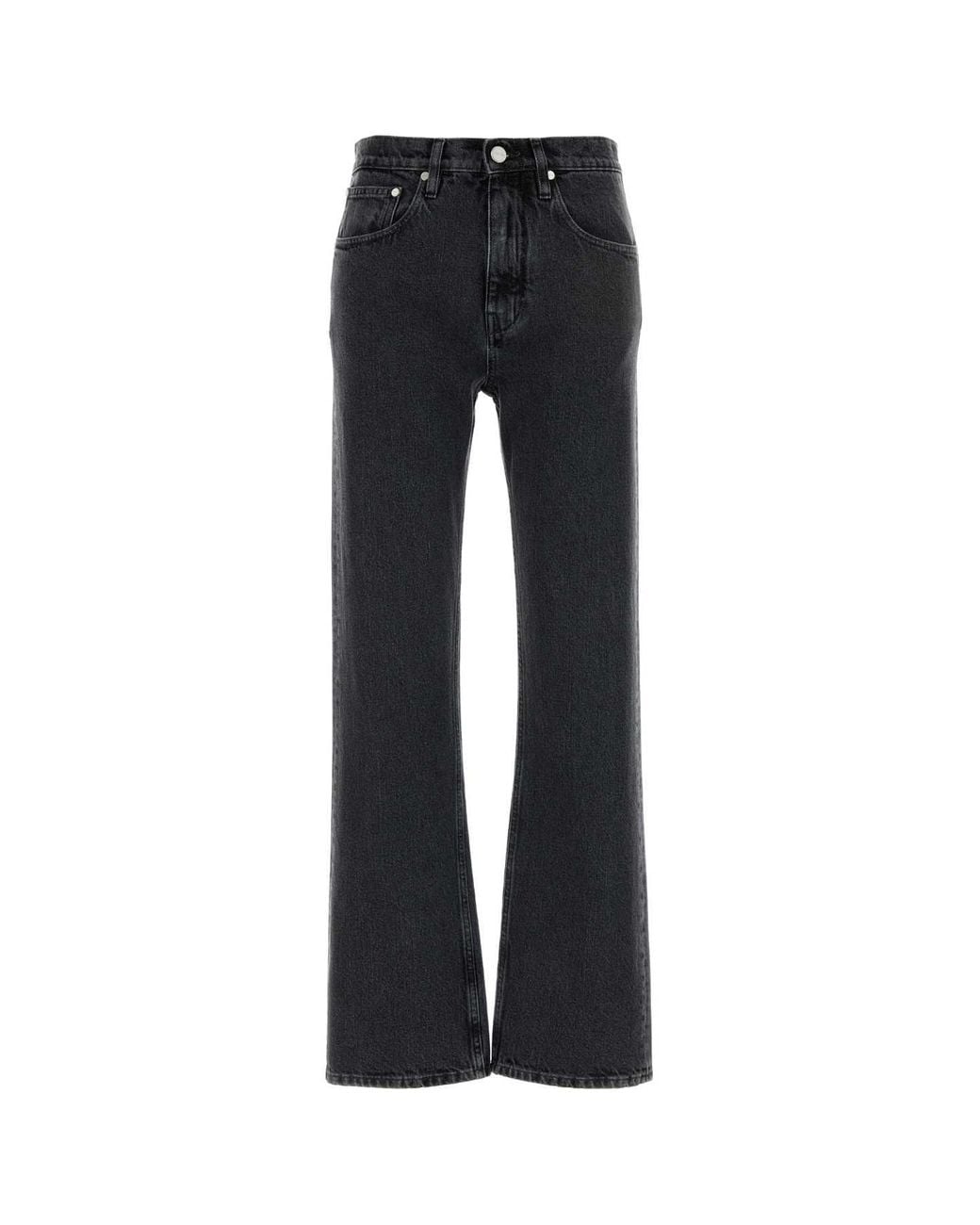 Jil Sander Black Dark Denim Jeans