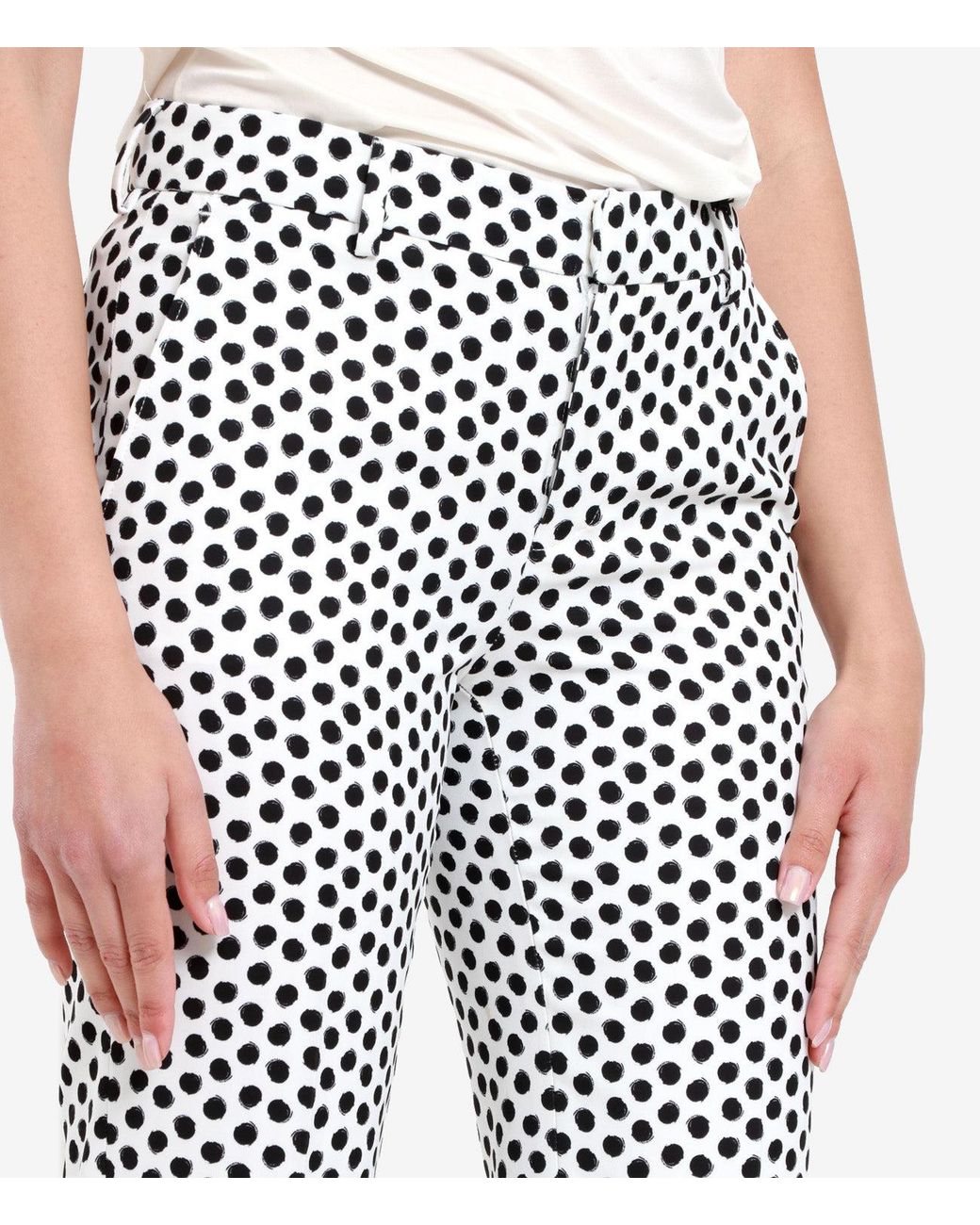 PT Torino White Trousers