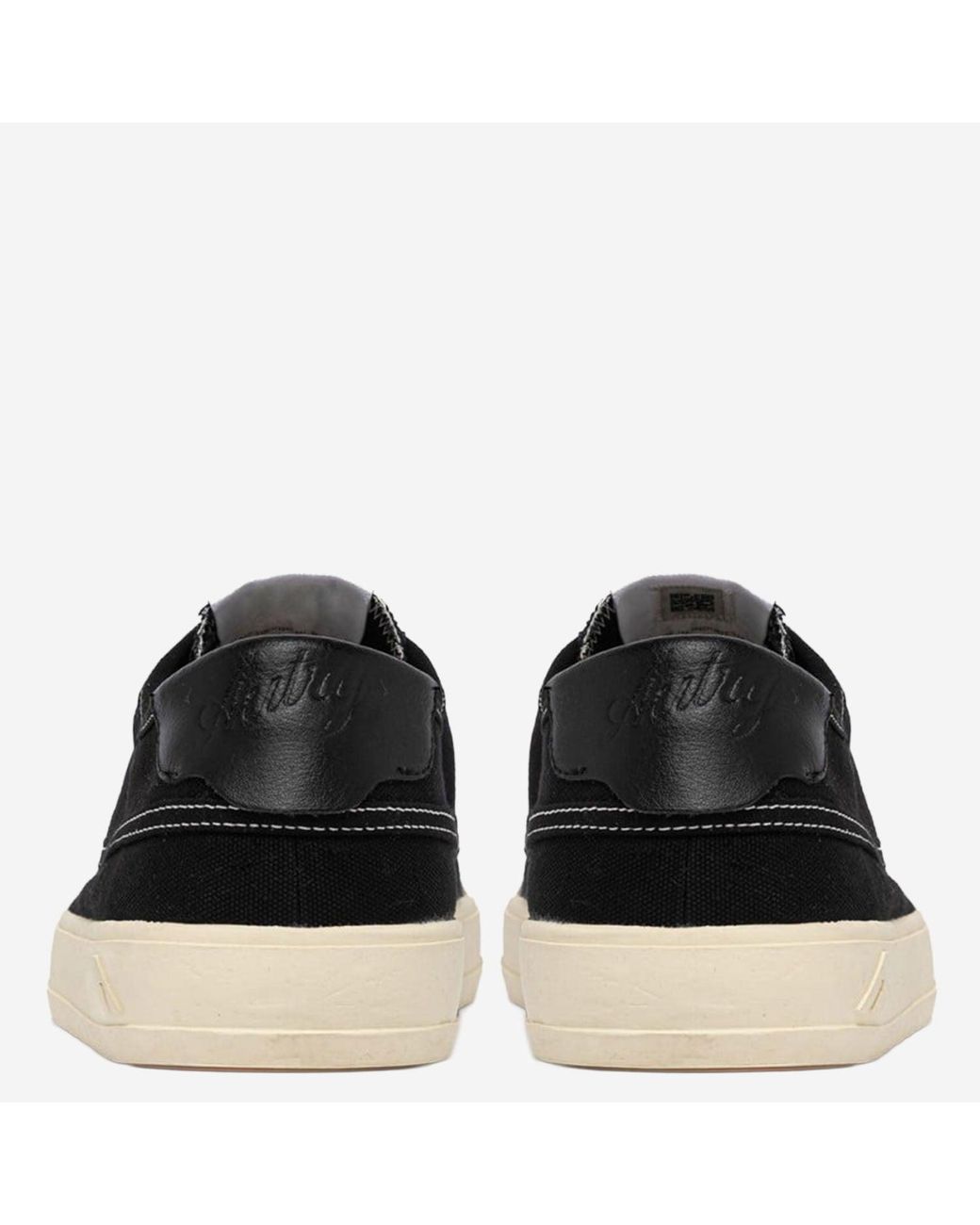Autry Black Windscape Low Canvas Sneakers for men