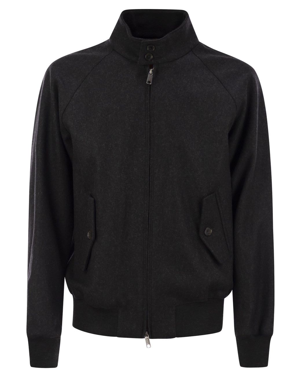 Baracuta Black Giubbotto Melton for men
