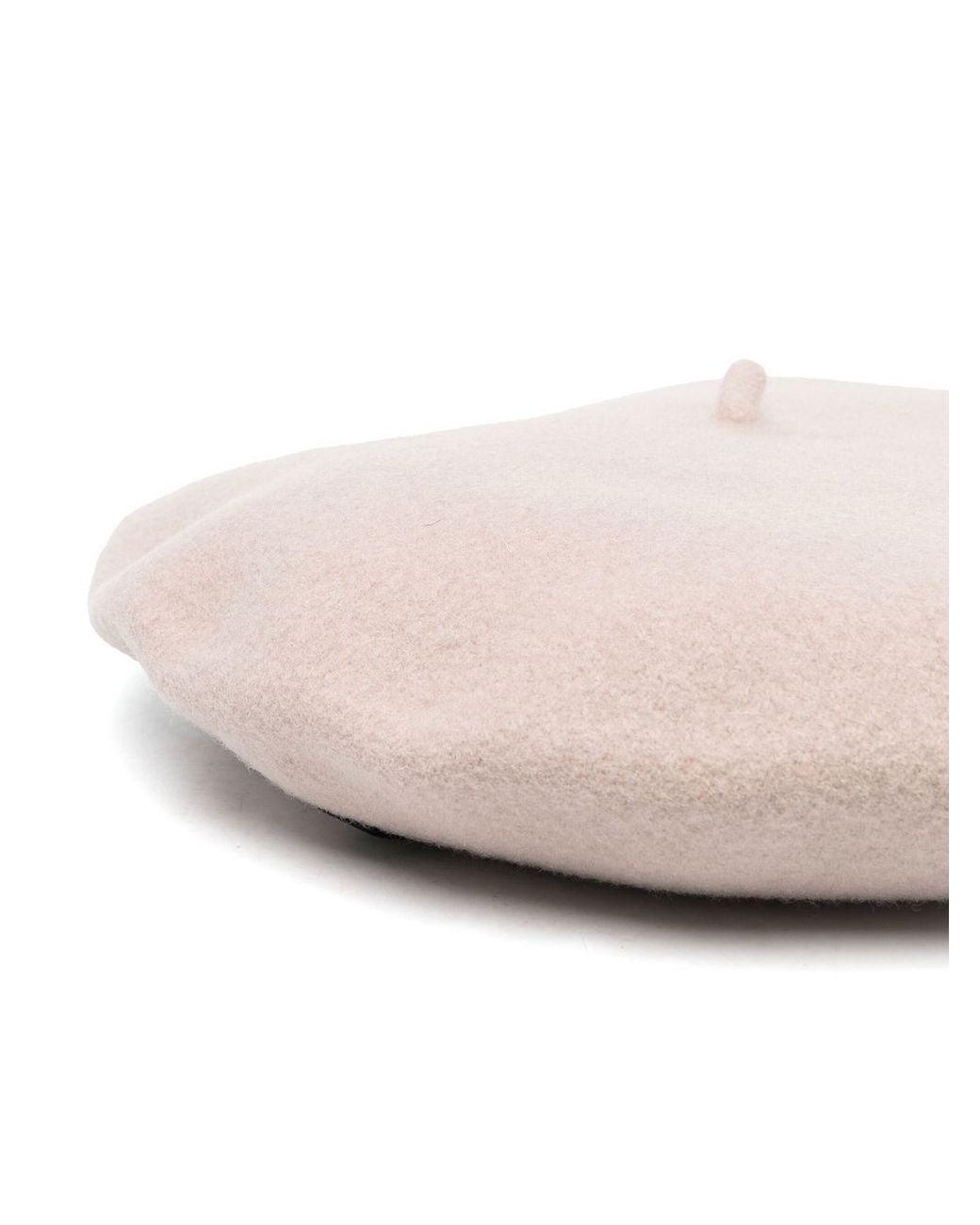 Borsalino Pink Wool Basque Hat