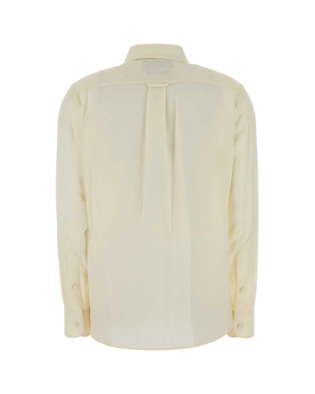 Gucci Natural Light Shirt With Monogram