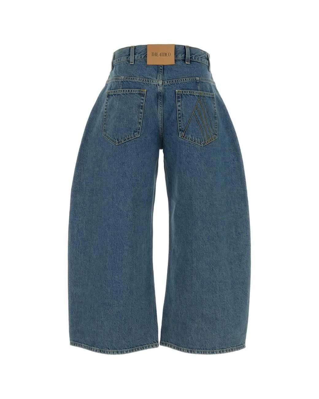 The Attico Blue Long Pant
