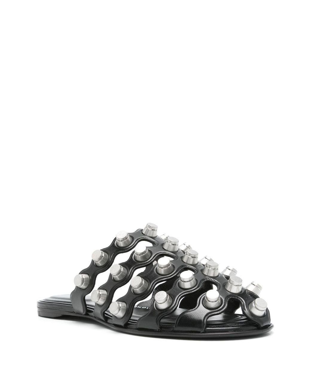 Alexander Wang Black Rexa Cage Slide for men