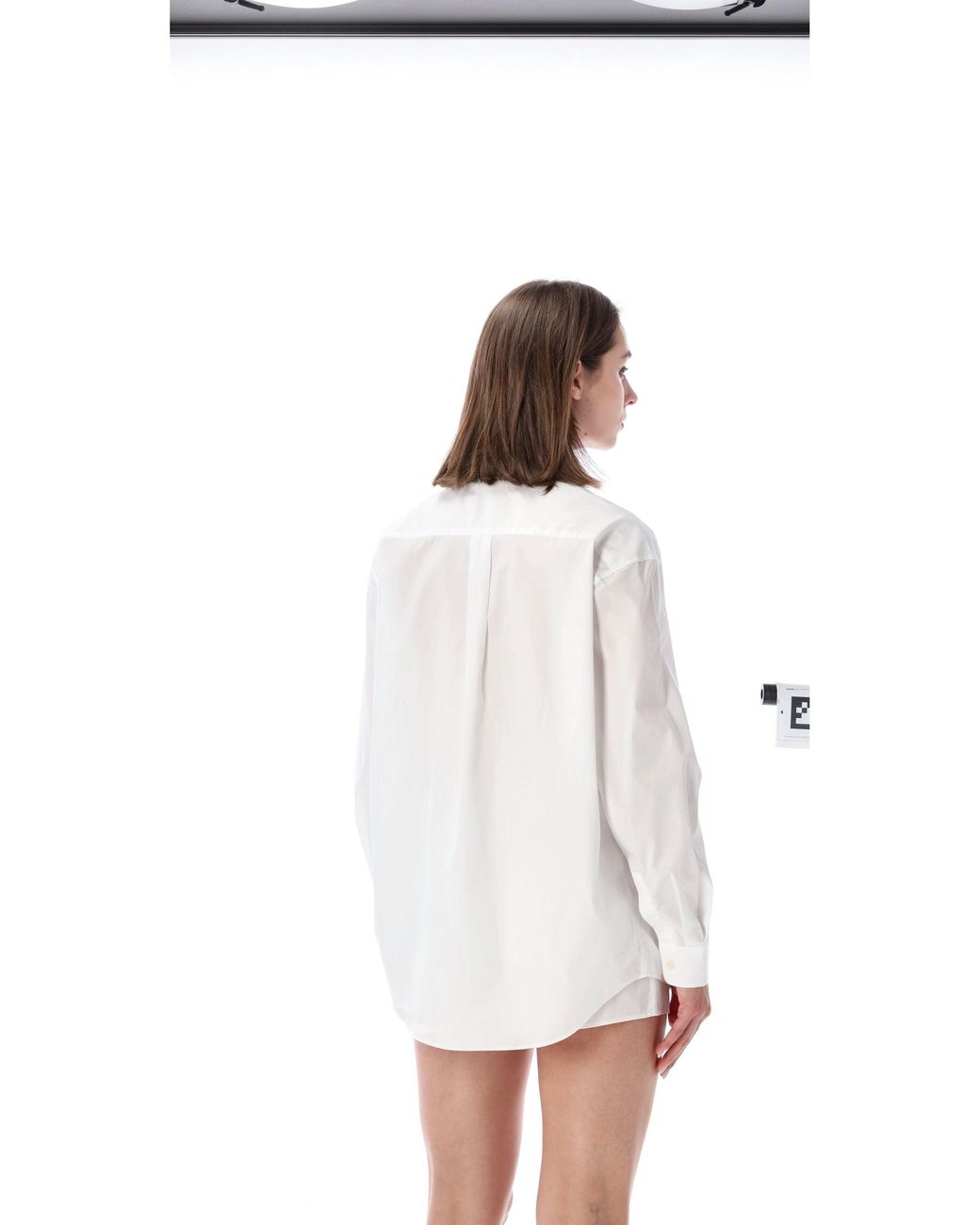 Sporty & Rich White Sporty & Rich Sporty & Rich Ny Oversized Shirt