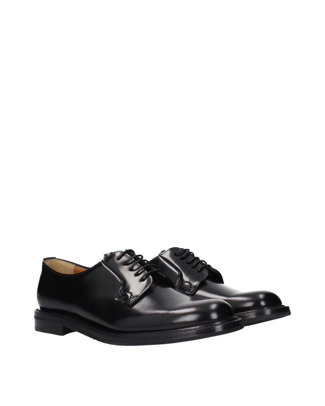 Church's Black Derby Shannon Donna Leather