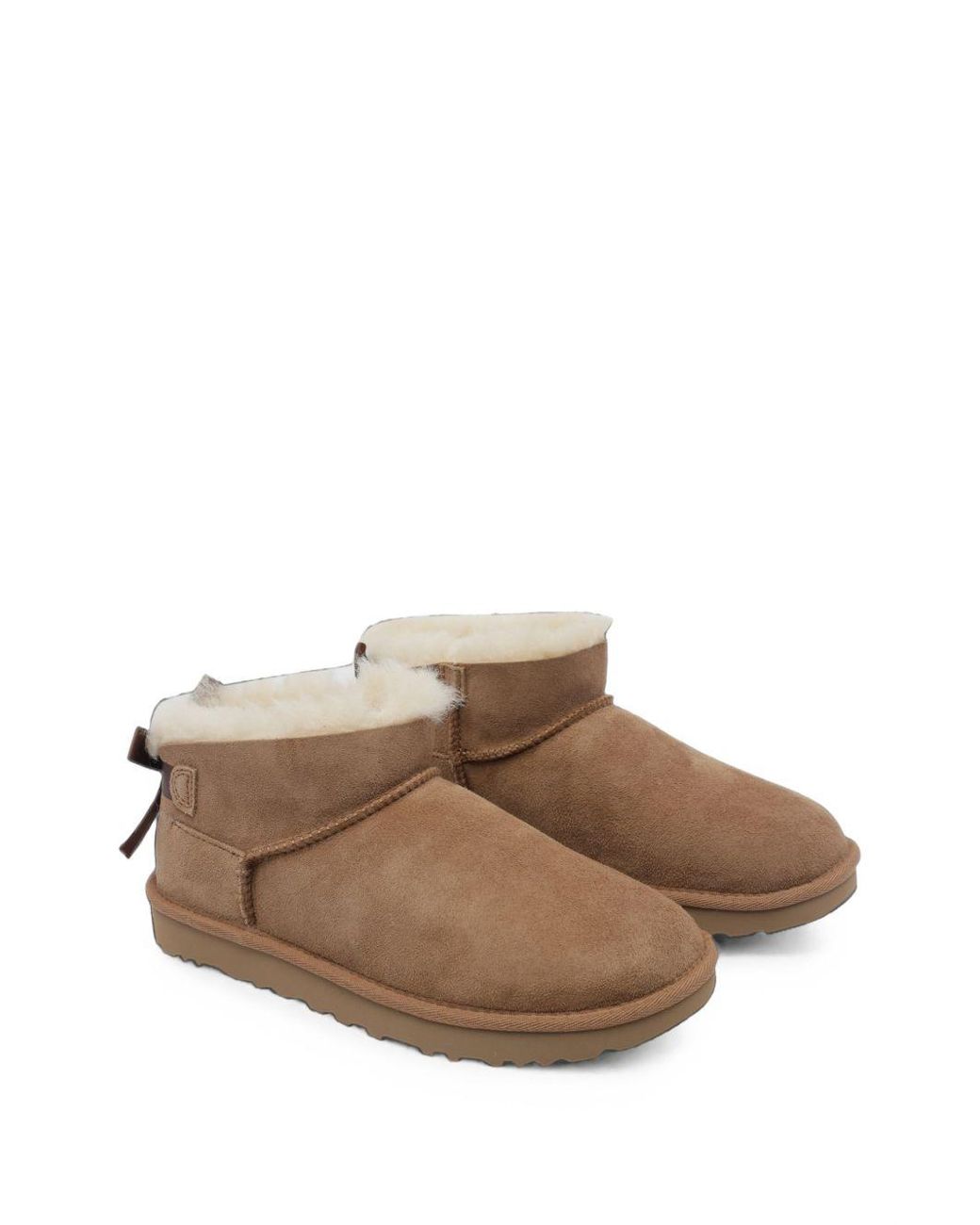 Ugg Brown U Iltra Mini Bailey Bow Stiefel