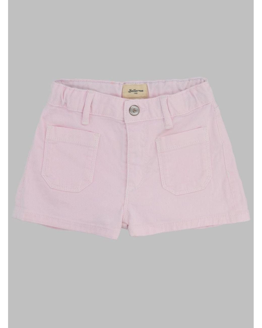 Bellerose Pink Denim Shorts