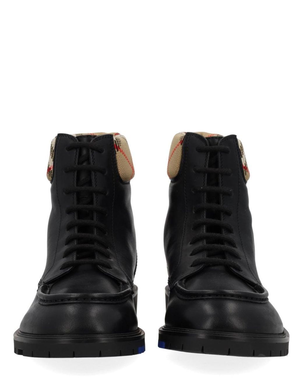 Burberry Black "Rogue" Leather Boot for men