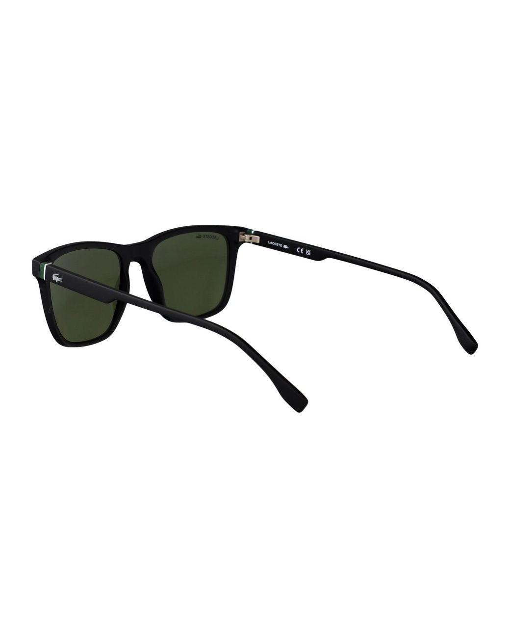 Lacoste Green Matte Acetate Sunglasses for men