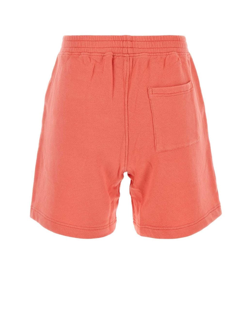 Sporty & Rich Red Sporty & Rich Stretch Cotton Shorts