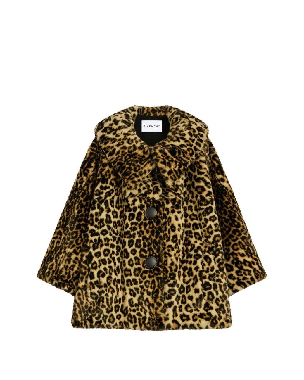 Givenchy Multicolor Faux Fur Short Coat