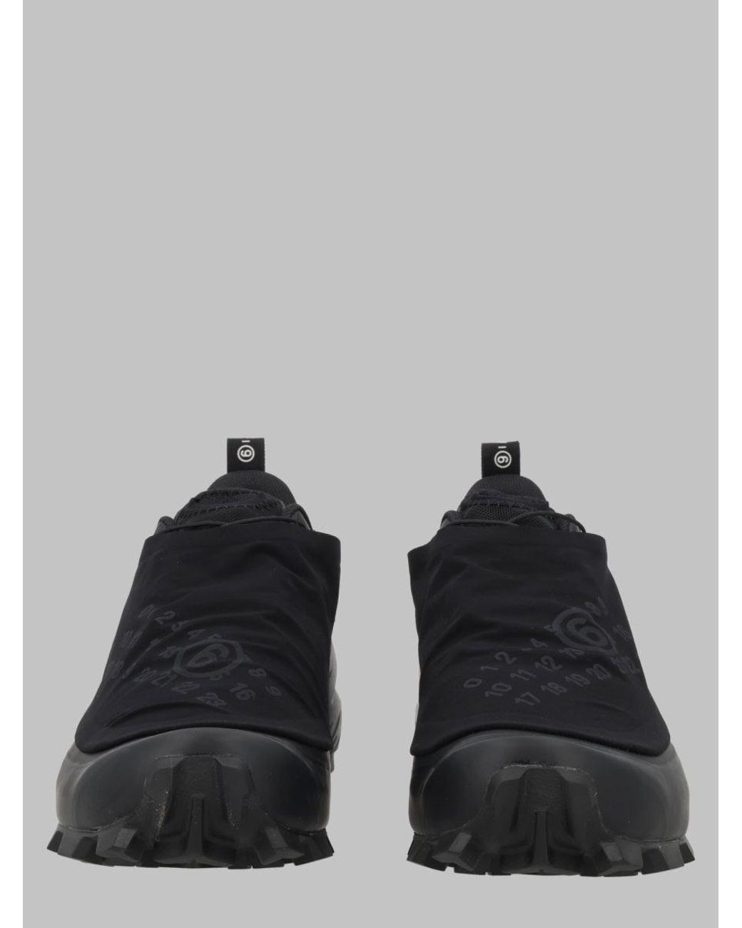 MM6 MAISON MARGIELA X SALOMON Black Cross Dust Mini-Detail Sneakers