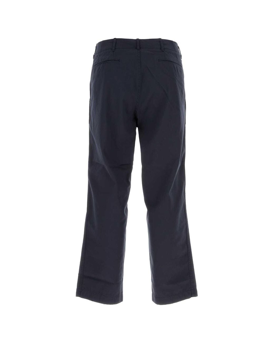 Nanamica Blue Wide Chino Pants for men