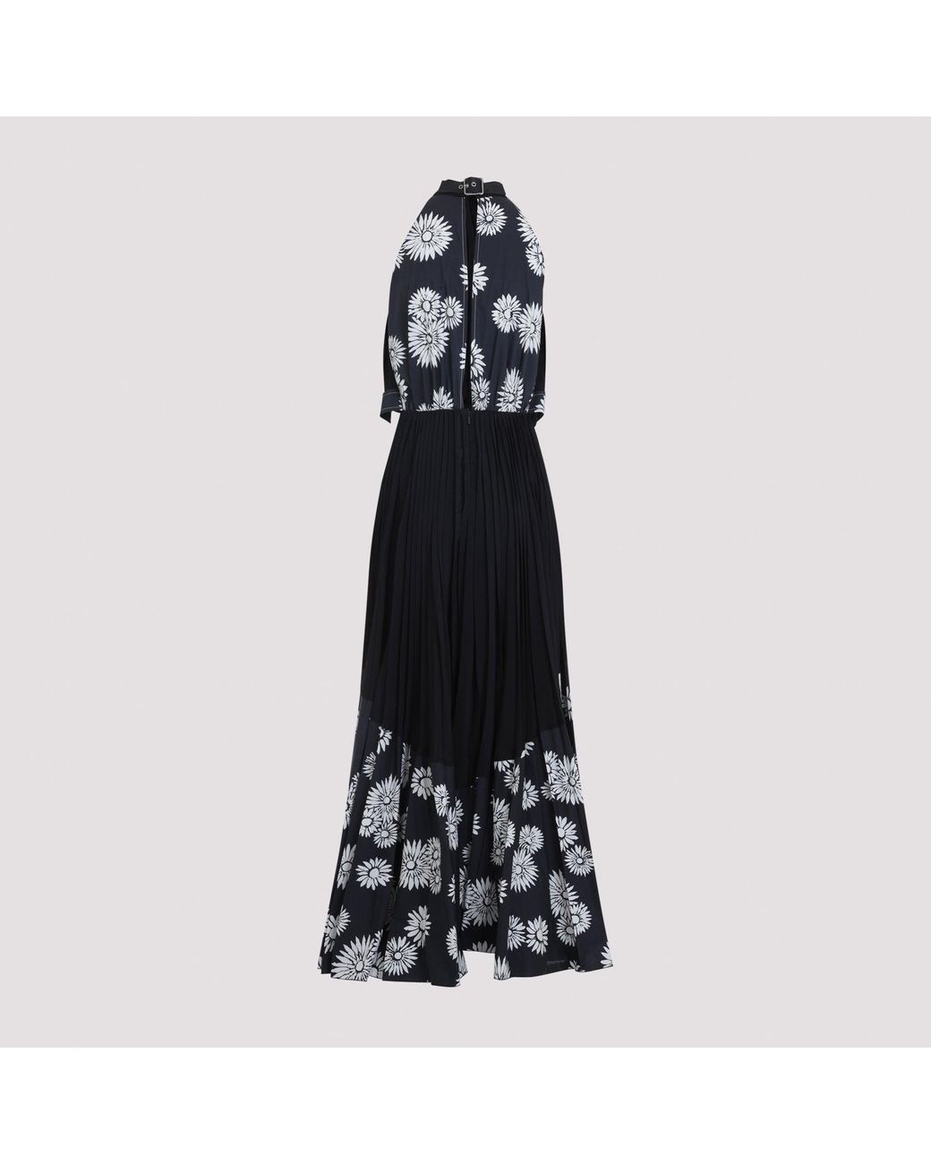 Vestido Plateado Lanvin de color Black