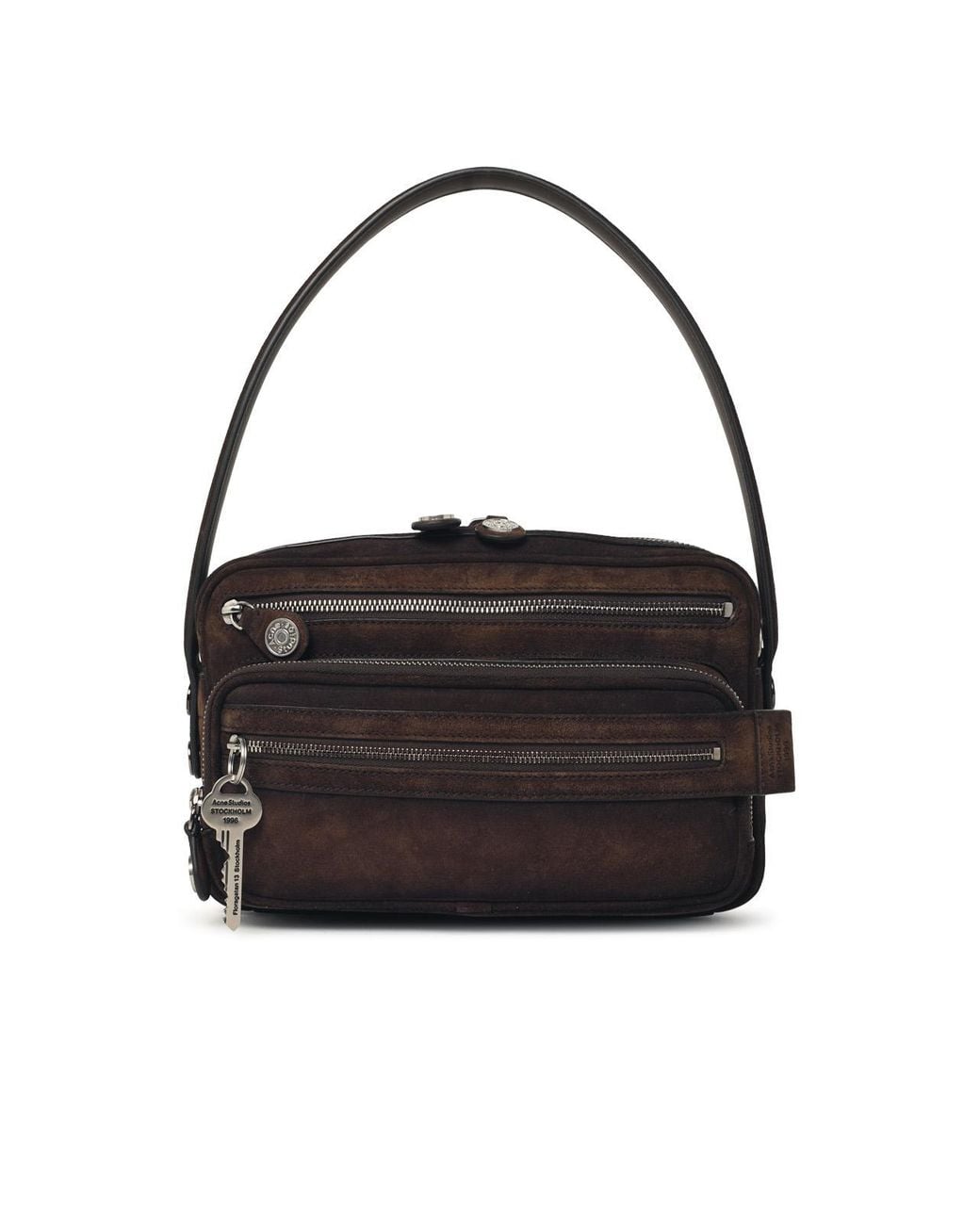 Acne Black 'Camero Party' Suede Bag