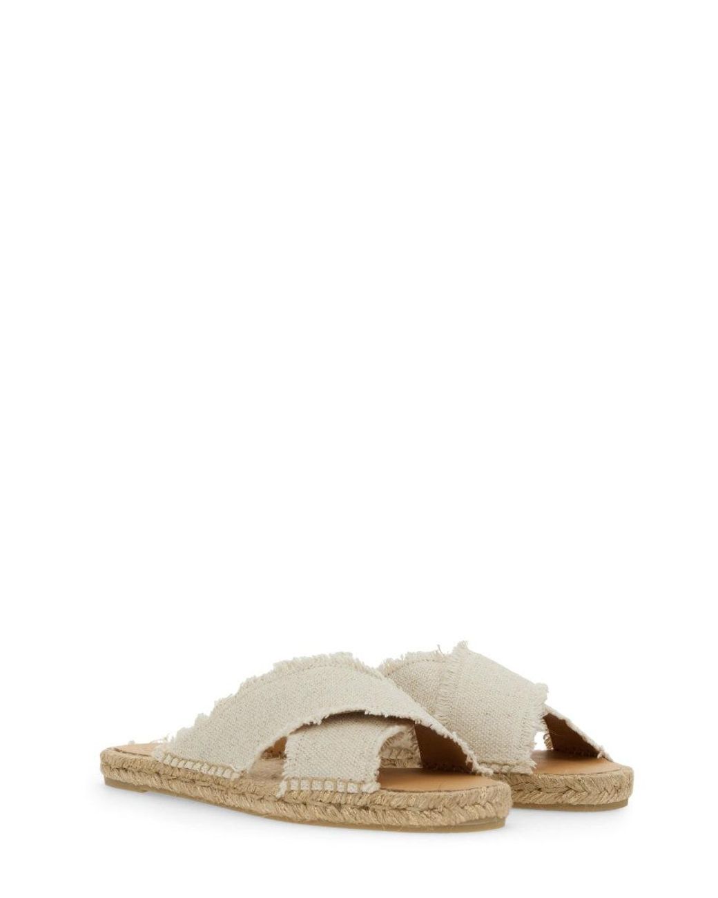 Castaner White Sandalo "Palmera"