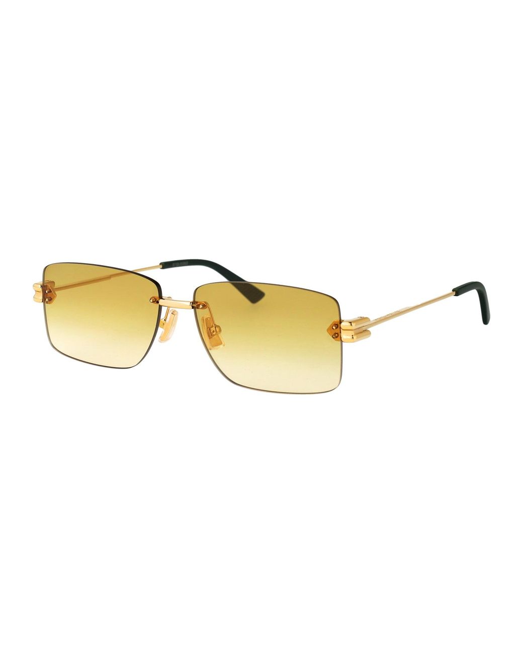 Bottega Veneta Yellow Sunglasses