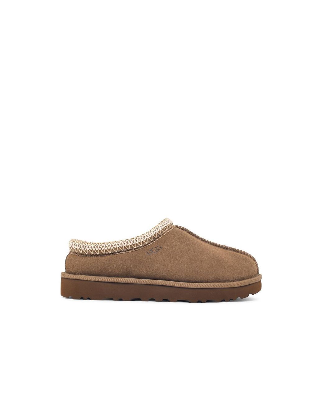 Ugg Brown Light Bronze Tasman Ii Suede Slippers