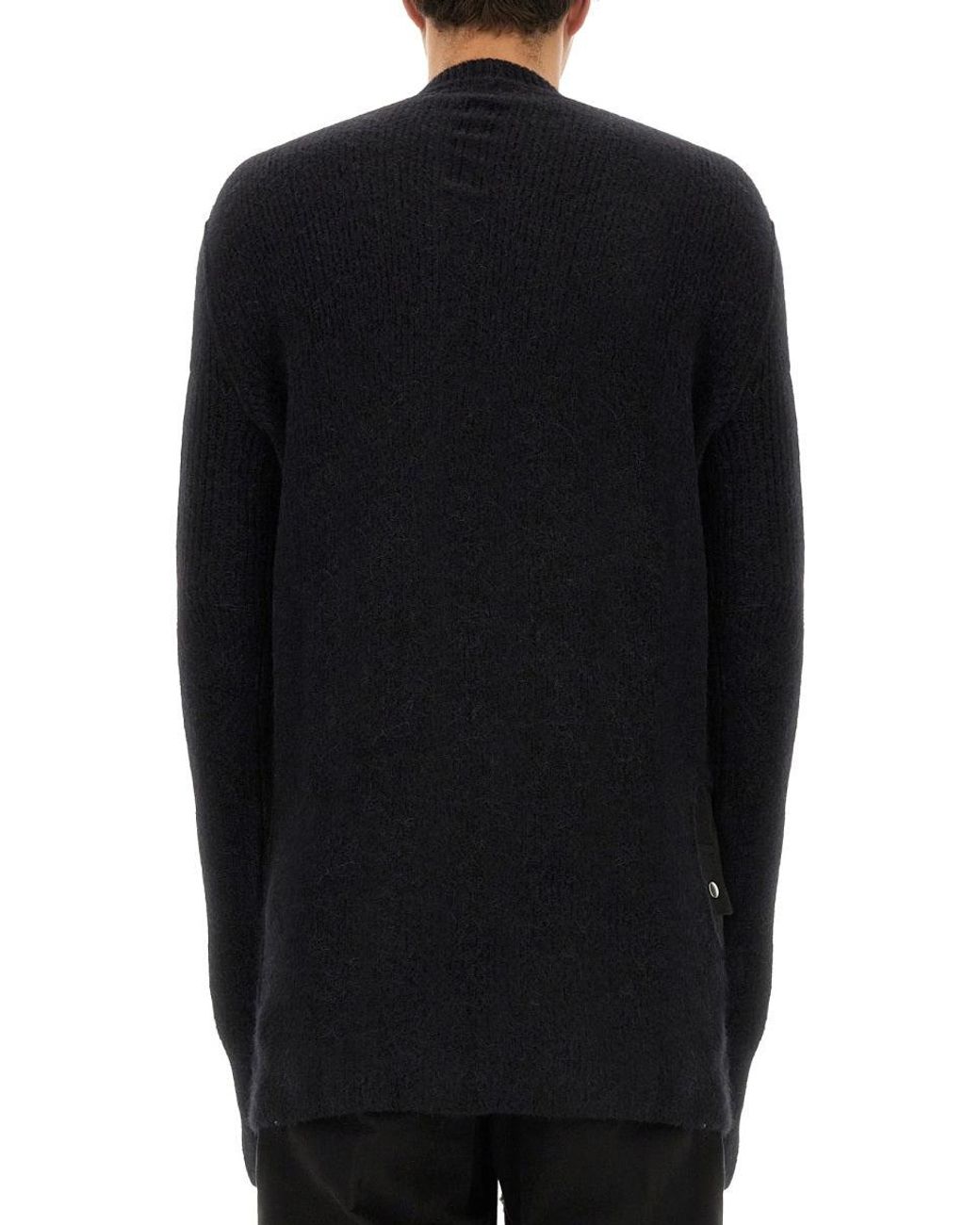 Rick Owens Black Wool Jersey for men