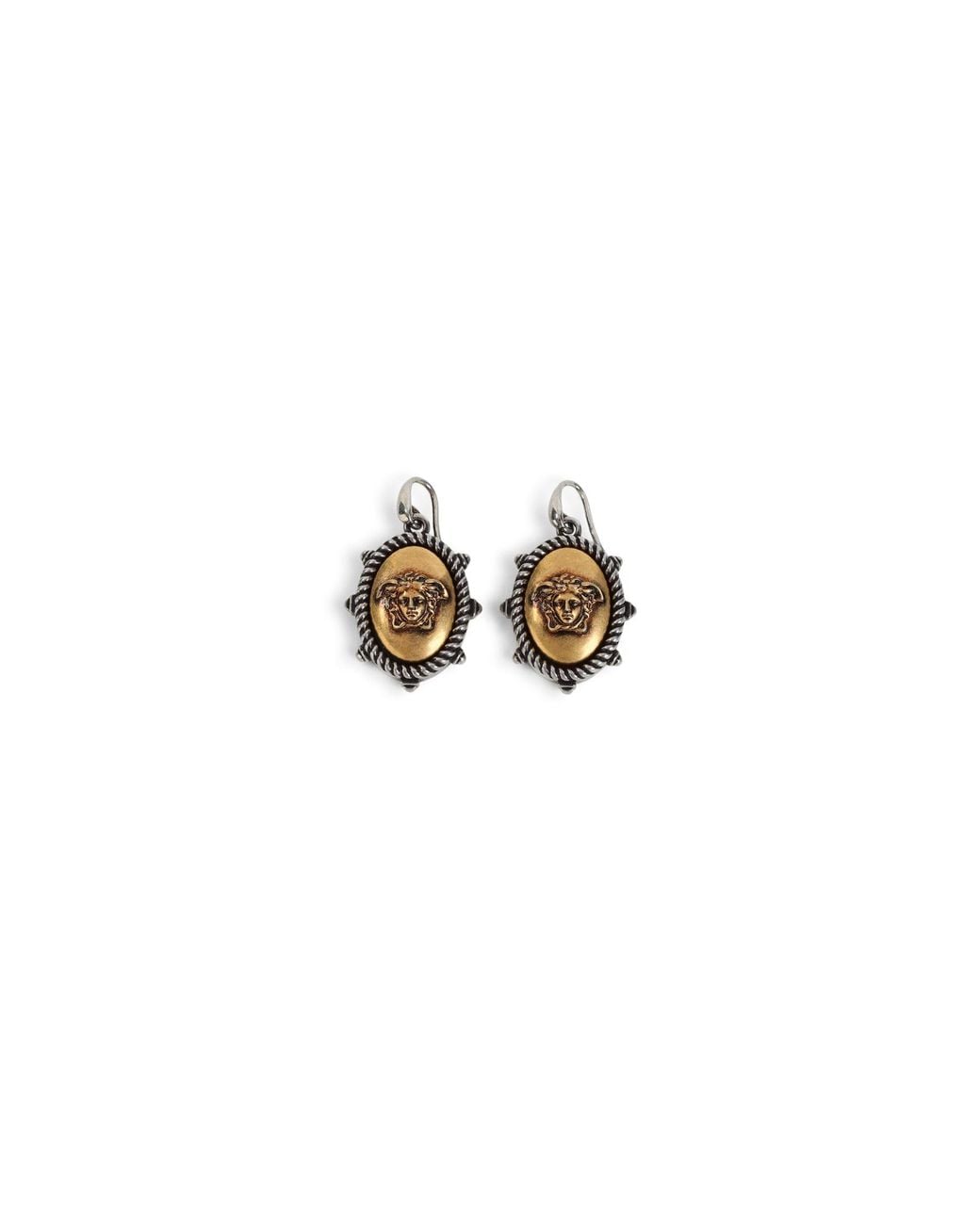 Versace Metallic Earrings