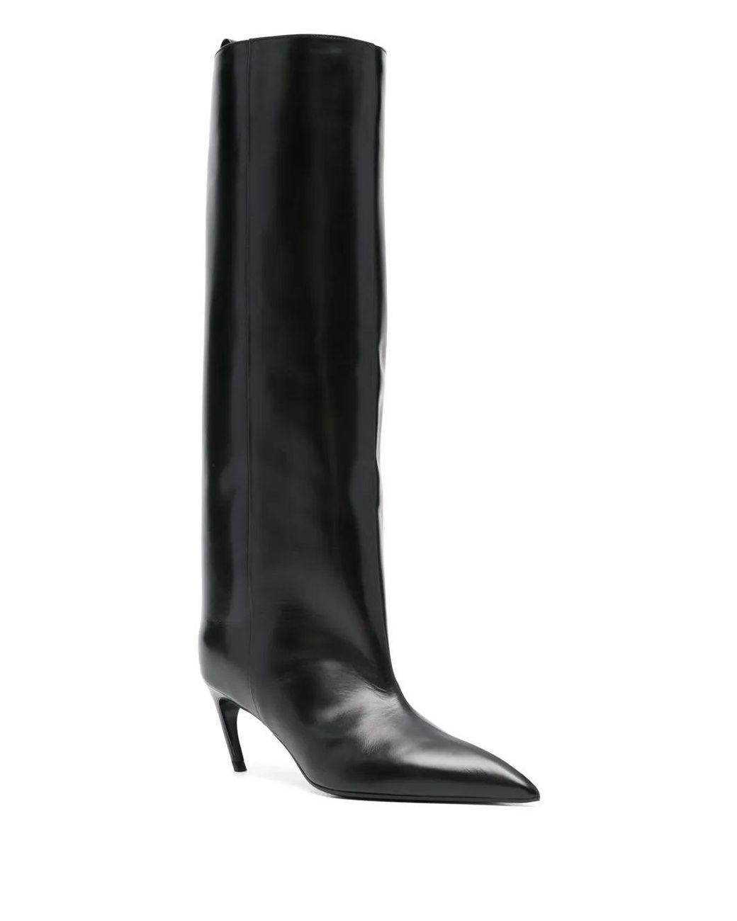 The Attico Black 'Lea' Boot 65Mm for men