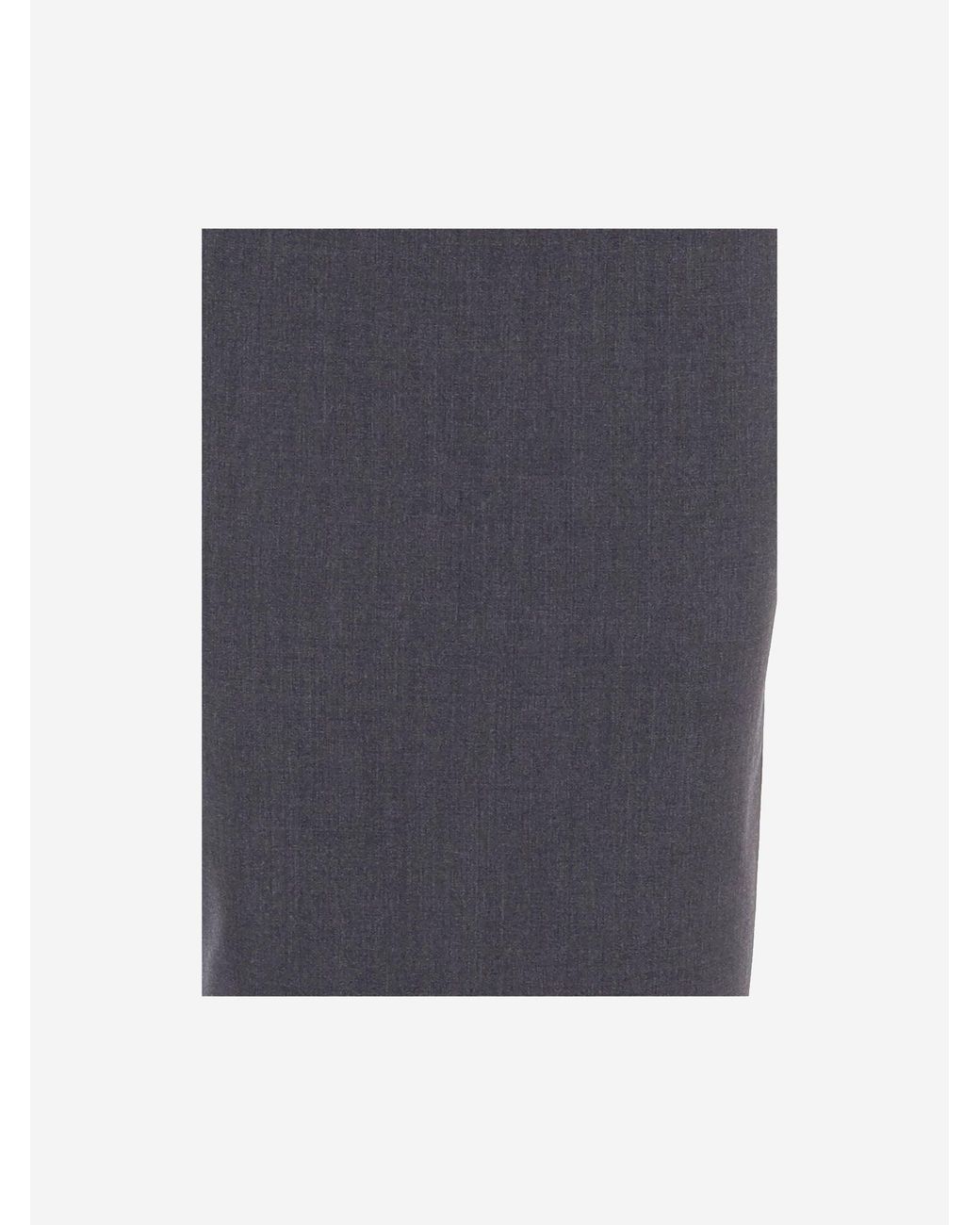 Jacquemus Blue Alba Stretch Wool Midi Dress