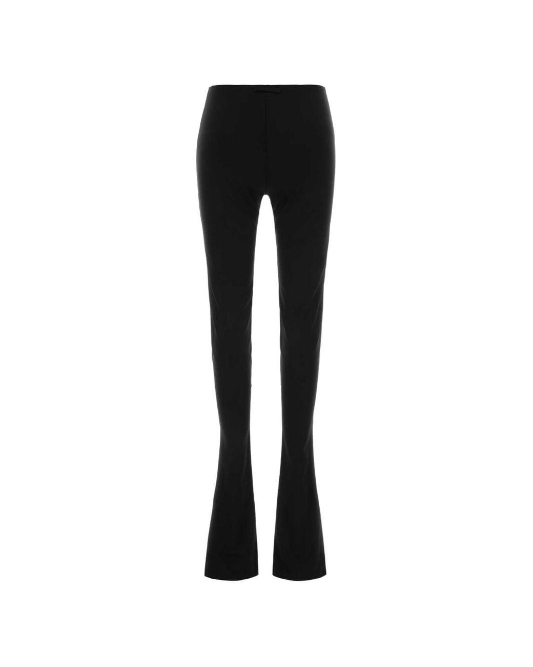 Gucci Black Flared Flat Front Pants