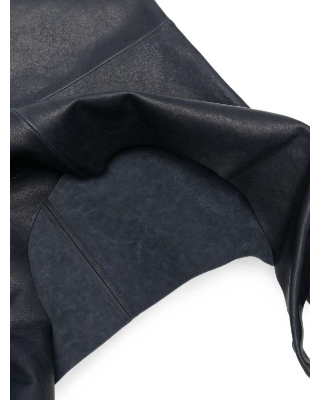 Cortana Black U Xl Leather Tote Bag