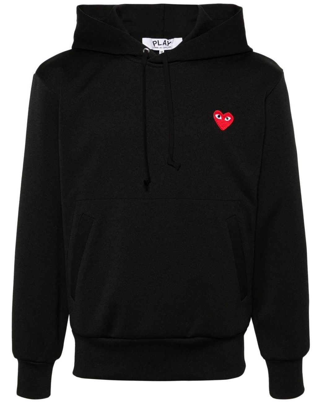 Comme des Garçons Black Heart Cotton Hoodie