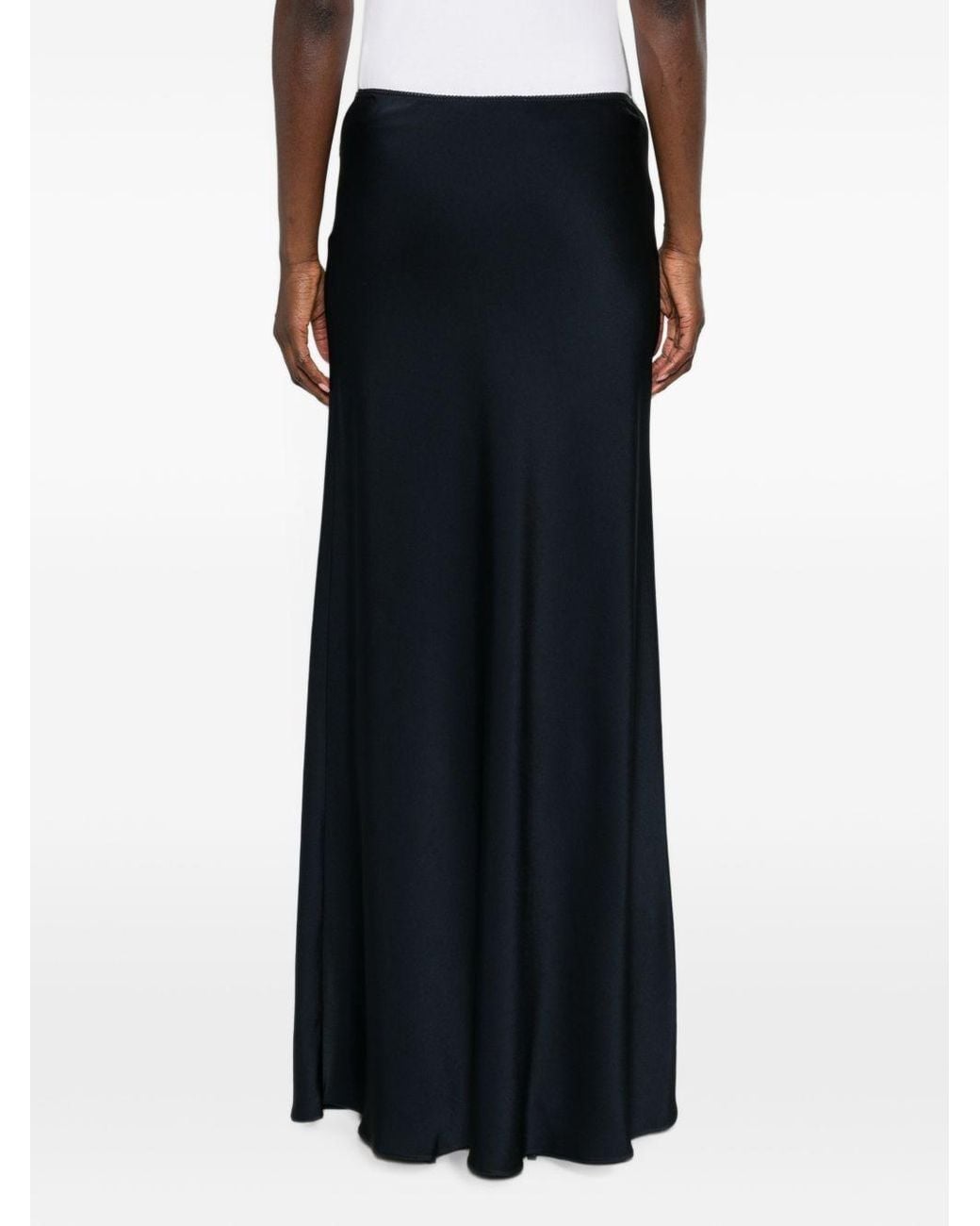 Fabiana Filippi Blue Long Skirt