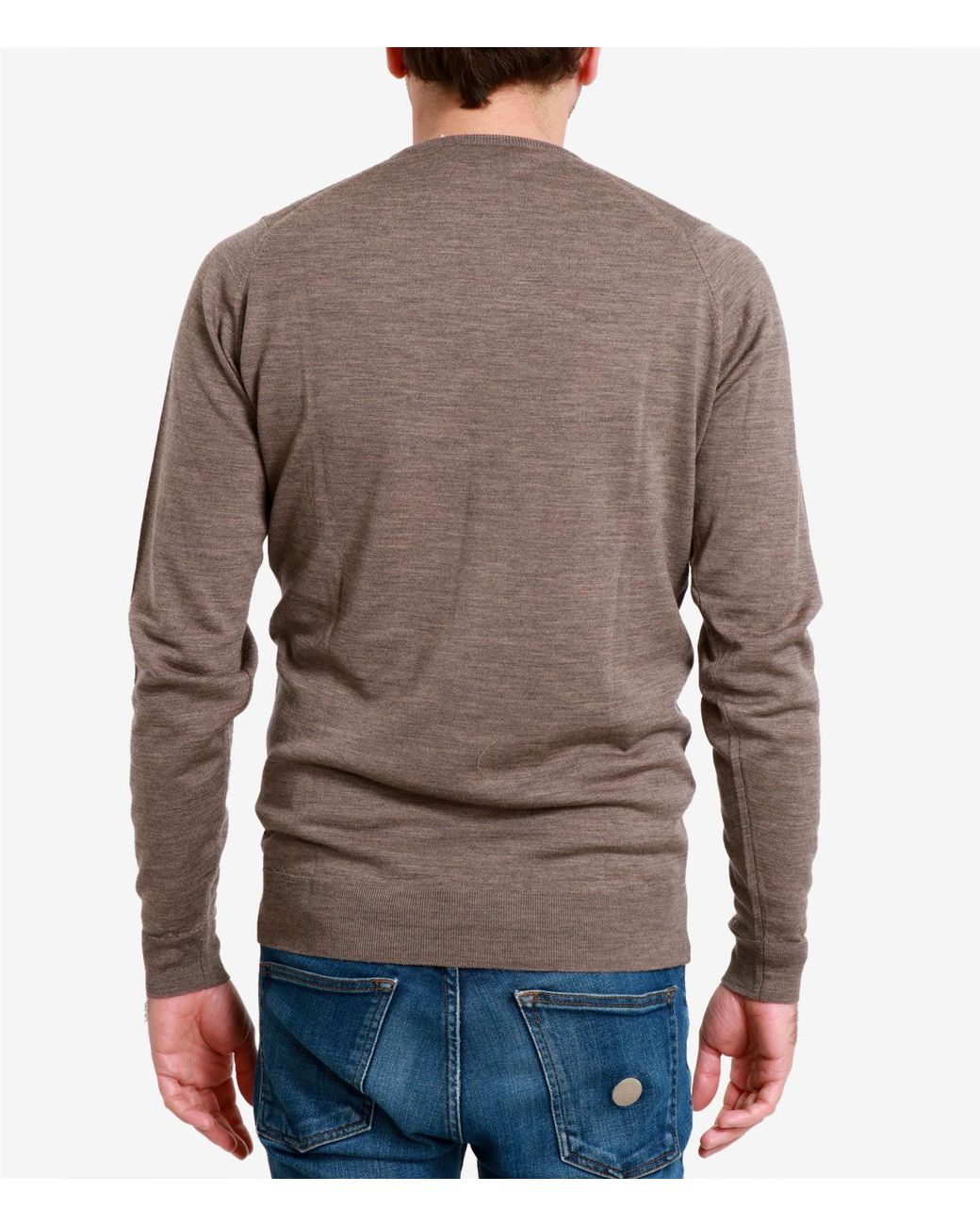 John Smedley Truien in het Brown voor heren