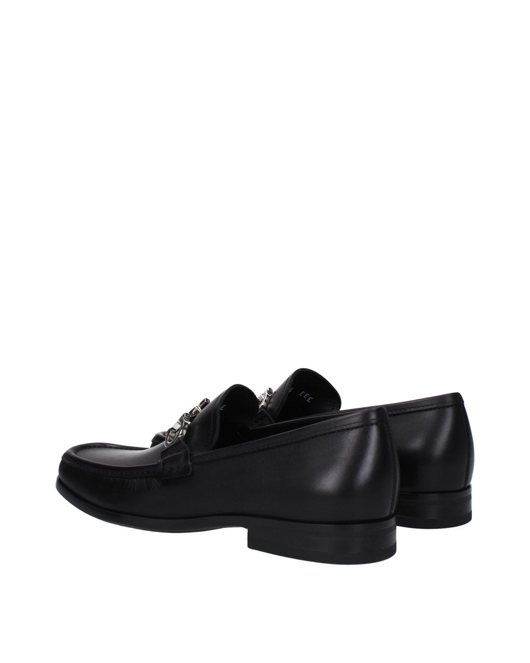 Ferragamo Black Chris Moccasins Leather