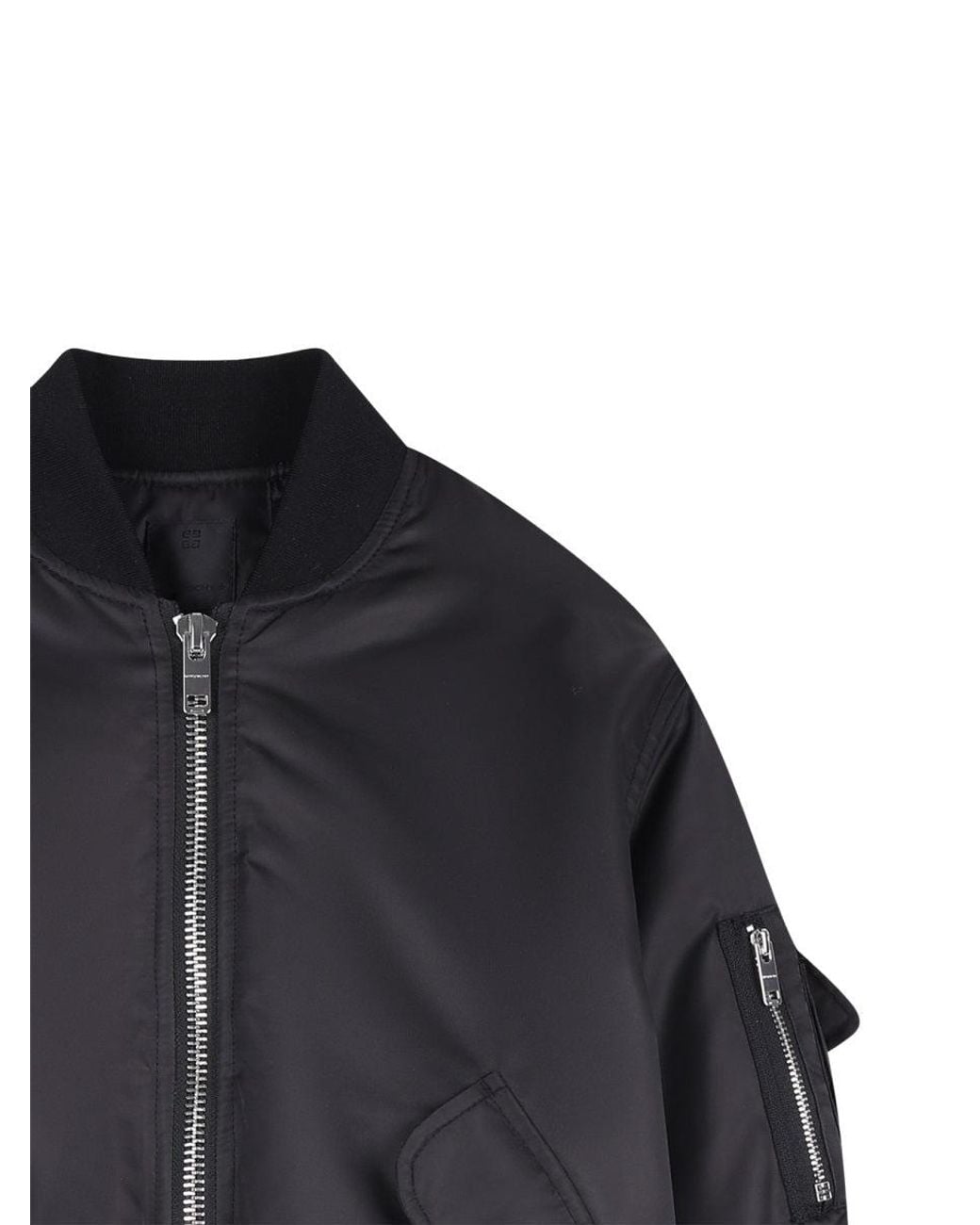 Givenchy Blue Mini Bomber Jacket