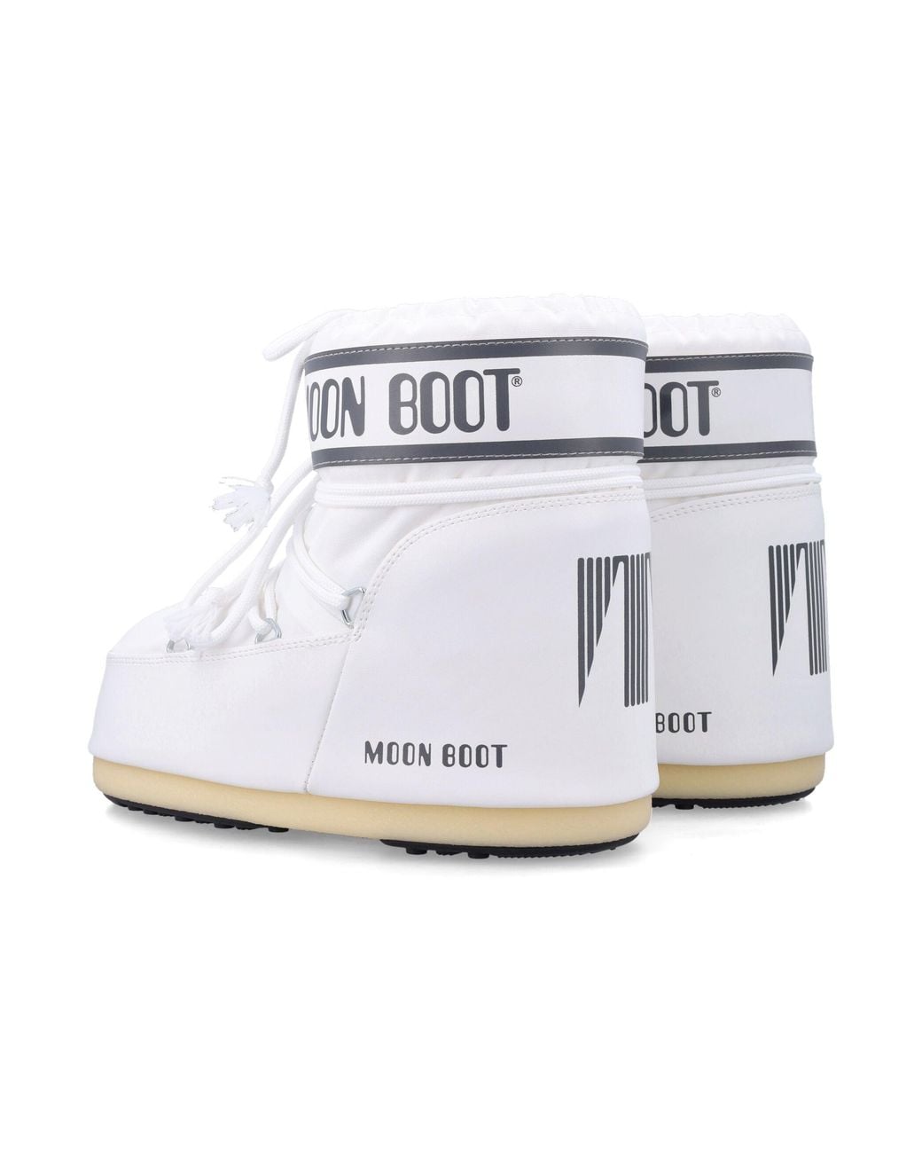 Moon Boot White Flat Shoes