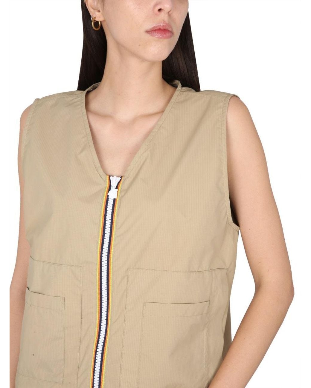 K-Way Blue Barnel Vest