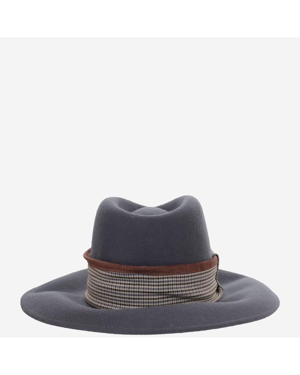 ALEXIA ALVAREZ DE TOLEDO Blue Wool Hat