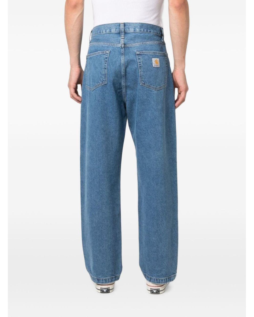 Carhartt Blue Denim Cotton Jeans
