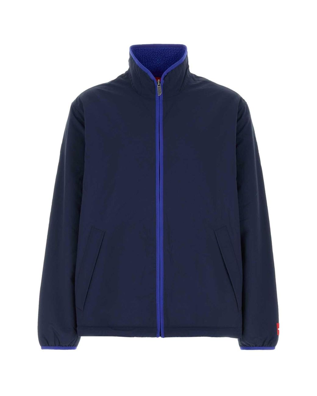 The North Face Blue Solid Jacket for men