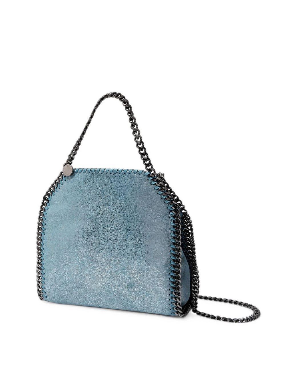 Stella McCartney Blue Falabella Mini Handbag