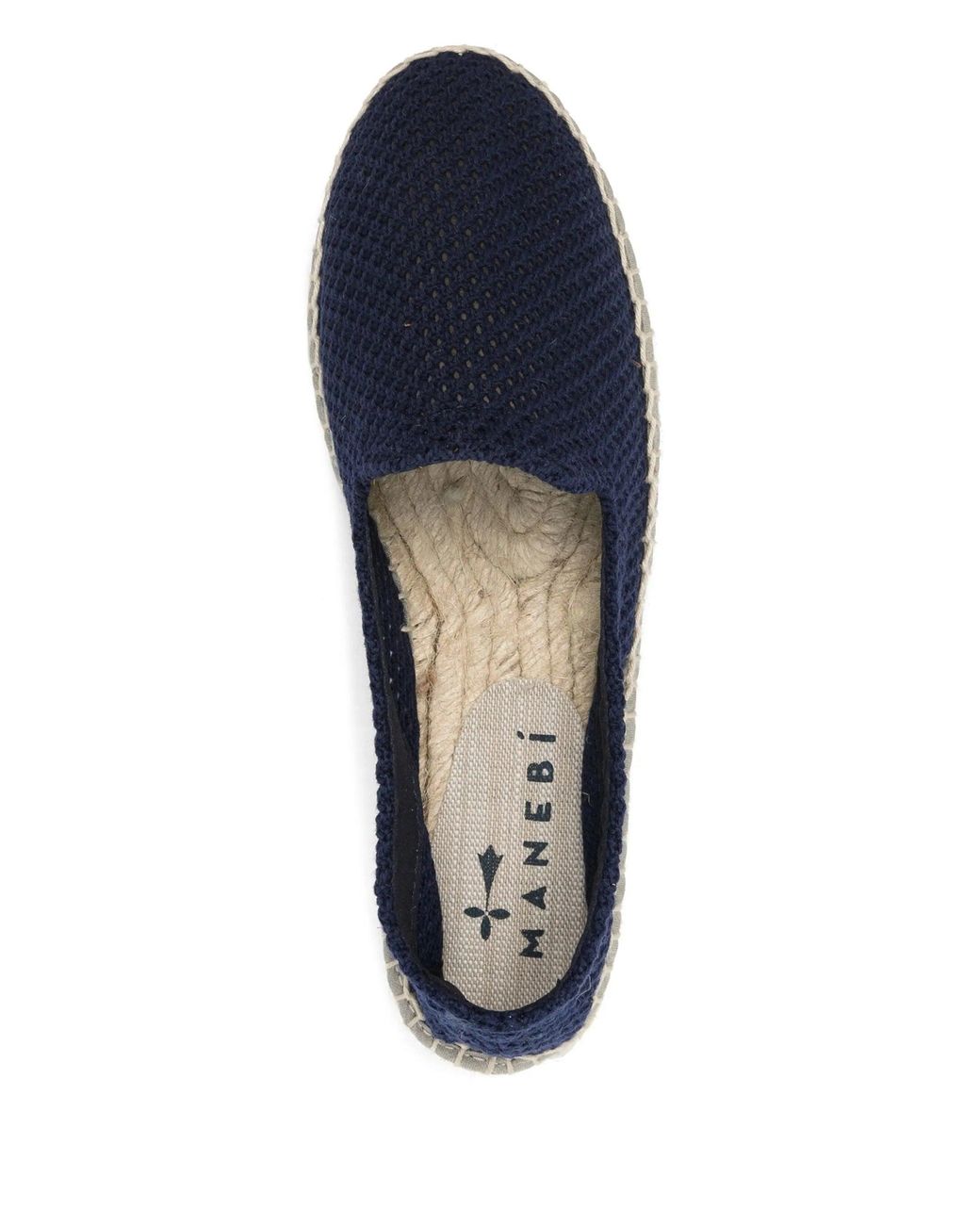 Flat Espadrilles Manebí en coloris Blue