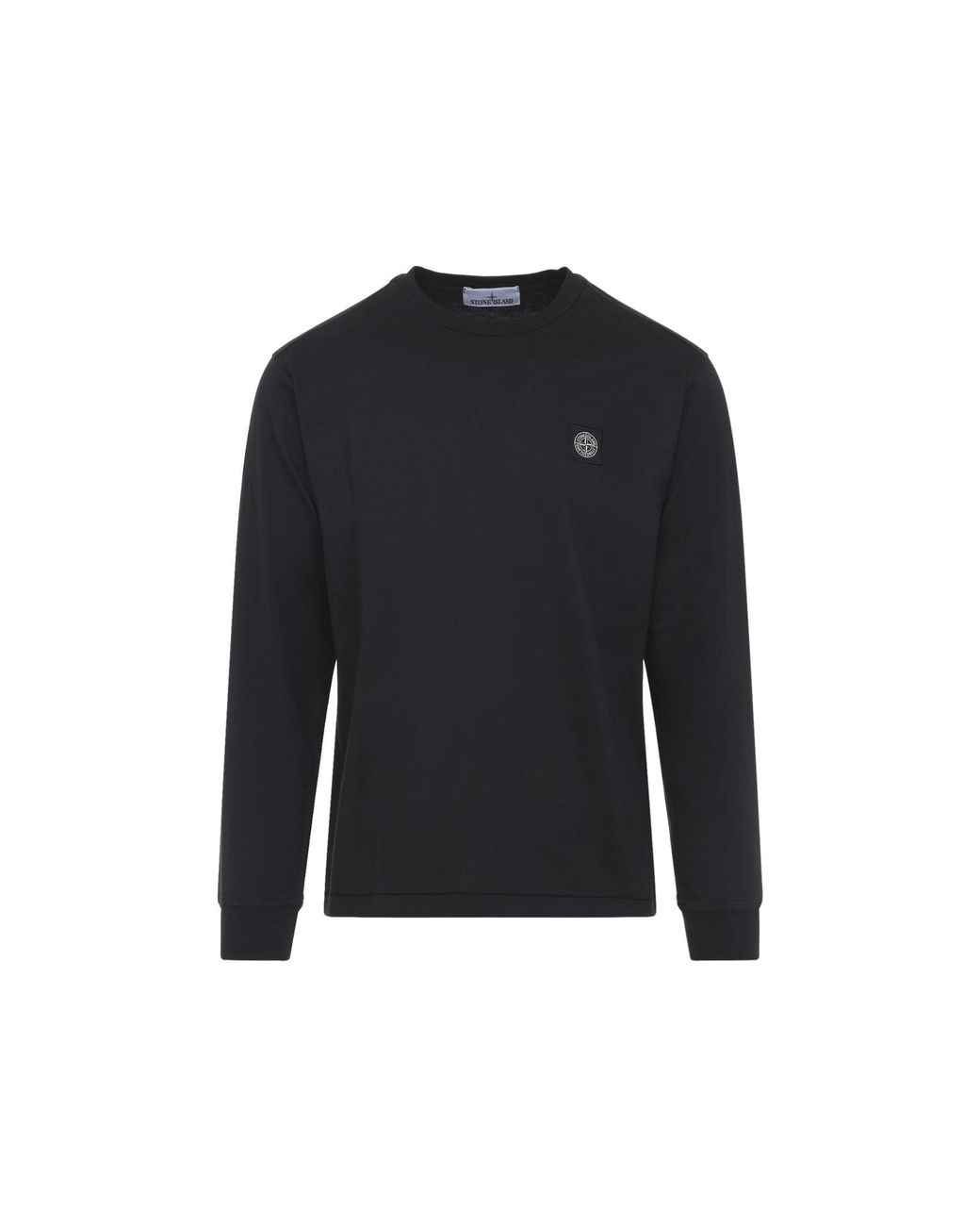 Stone Island Black Ls T Shirt
