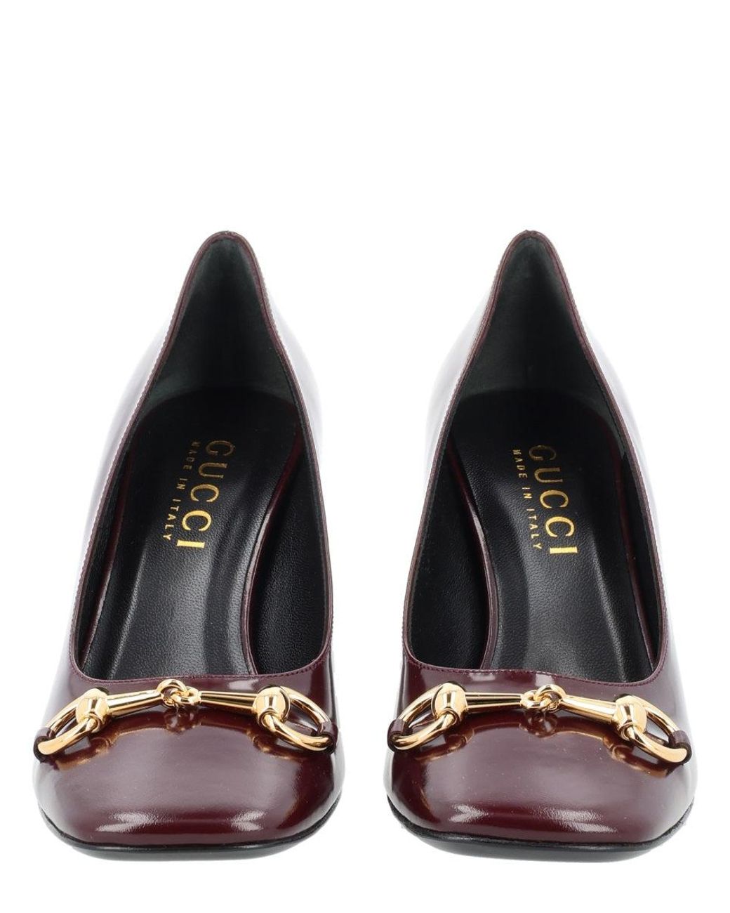Gucci Brown Slip On Pumps