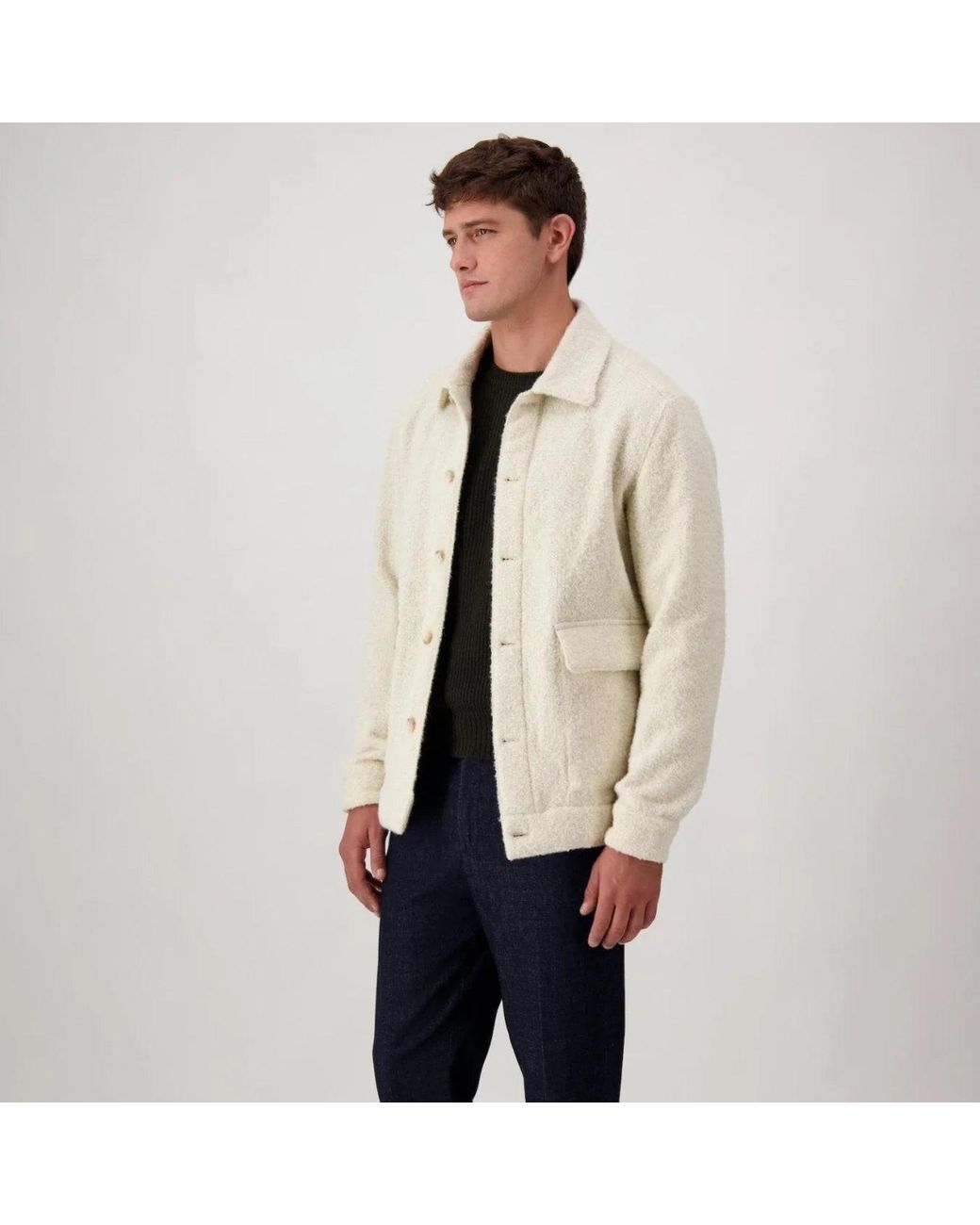 AUTORE Natural Craig Wool Jacket