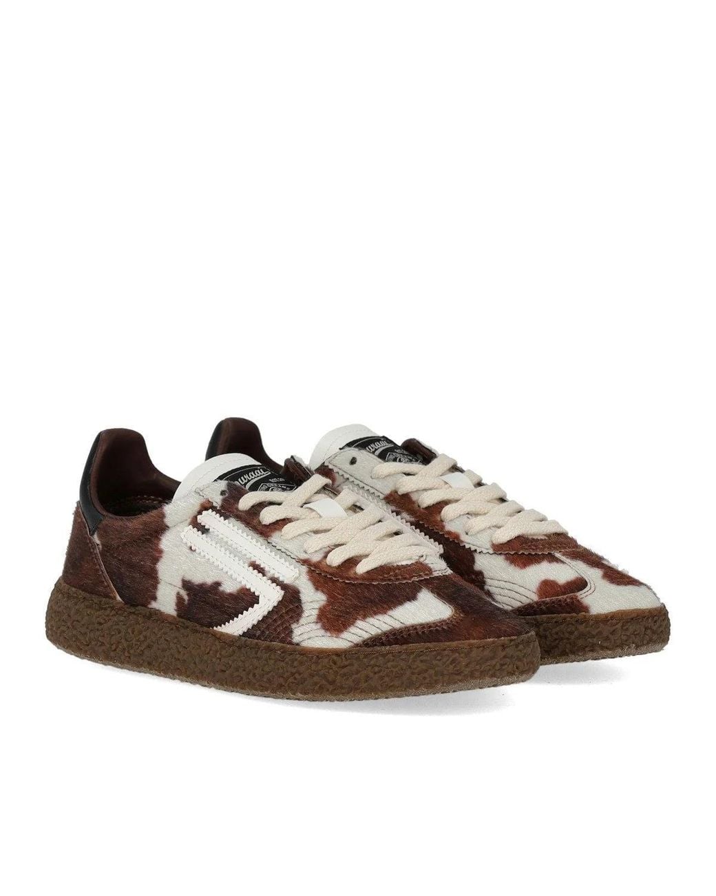 PURAAI Brown Carolina 6.01 Xs Animalier Sneaker