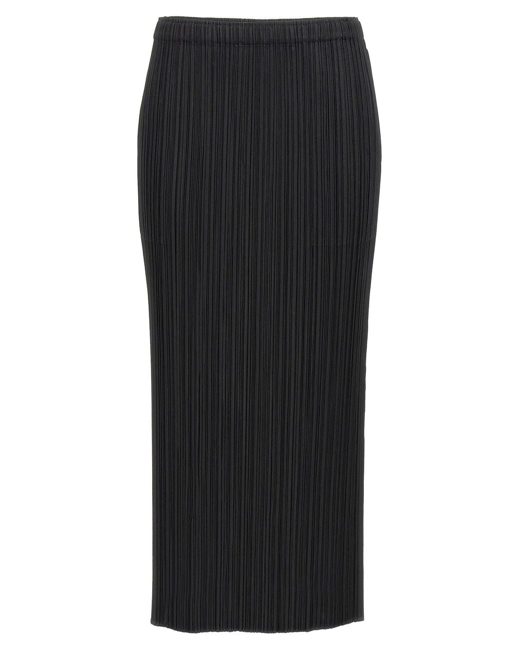 pleats-please-issey-miyake-skirts-in-black-lyst-uk